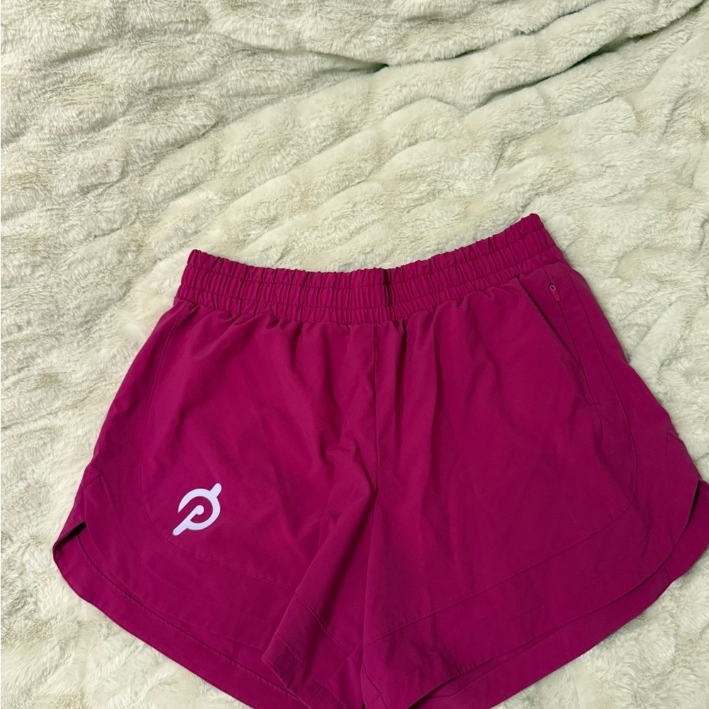 Peloton Women's Athletic Shorts - Fuchsia